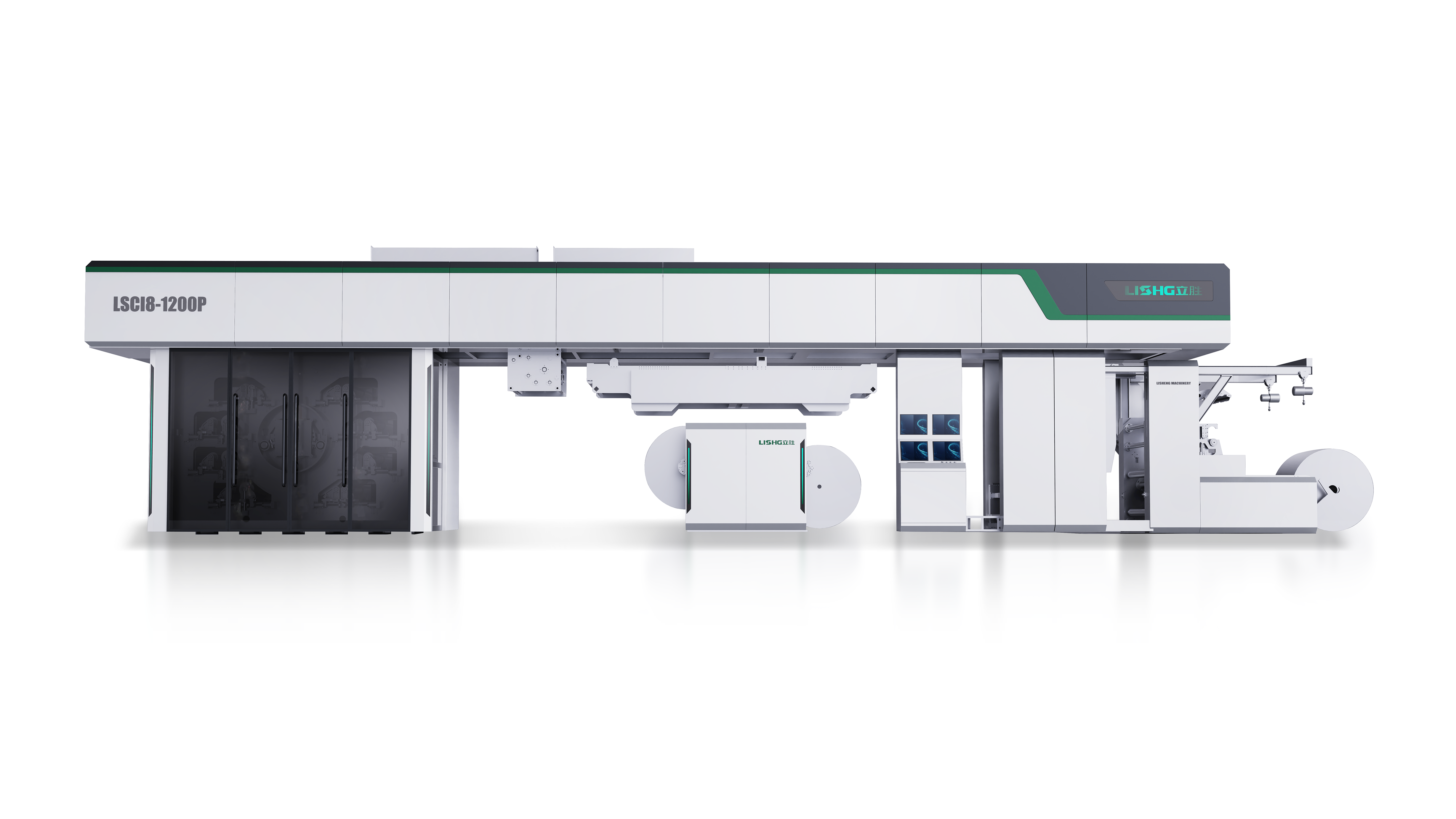 8色全伺服柔版印刷機